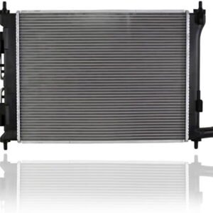 Radiator - Cooling Direct Compatible/Replacement for '20-23 Hyundai Venue 4Cy/1.6L AT/CVT Plastic Tank, Aluminum Core - 25310K2050